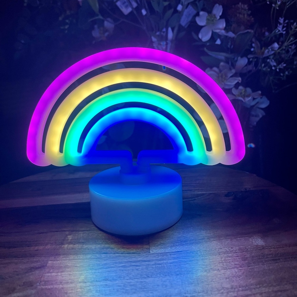 HP Neon LED Portable Rainbow Light with on/off switch - Picture 8 of 12